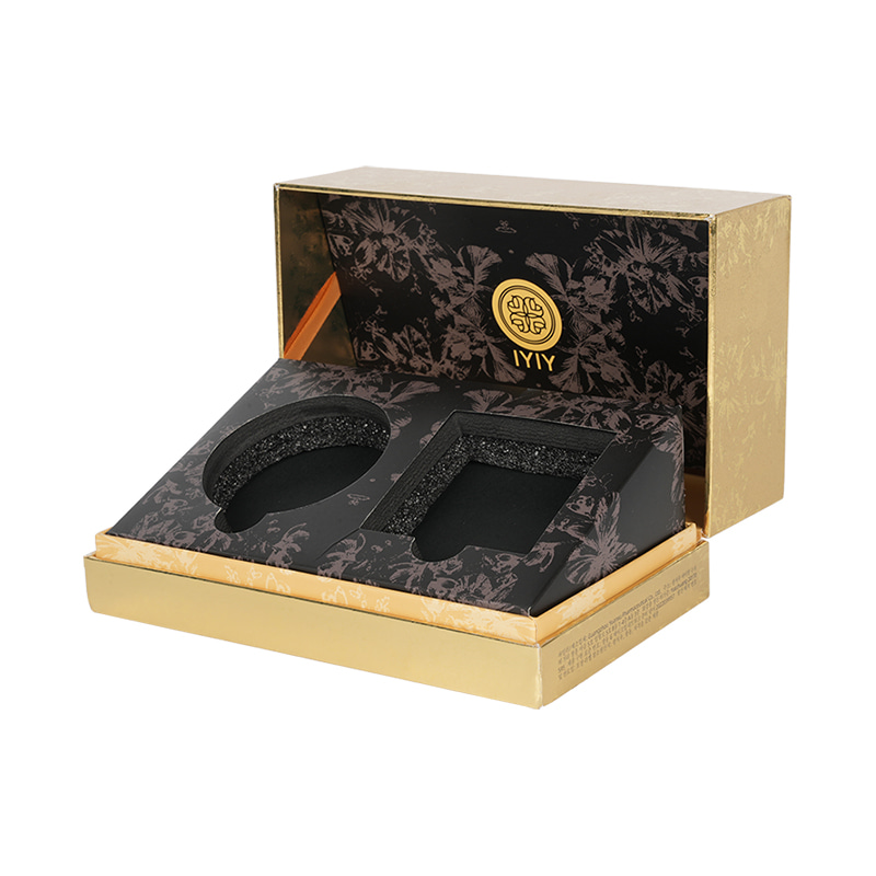 Luxury Flip-Top Rigid Gift Box for Perfume Cosmetic