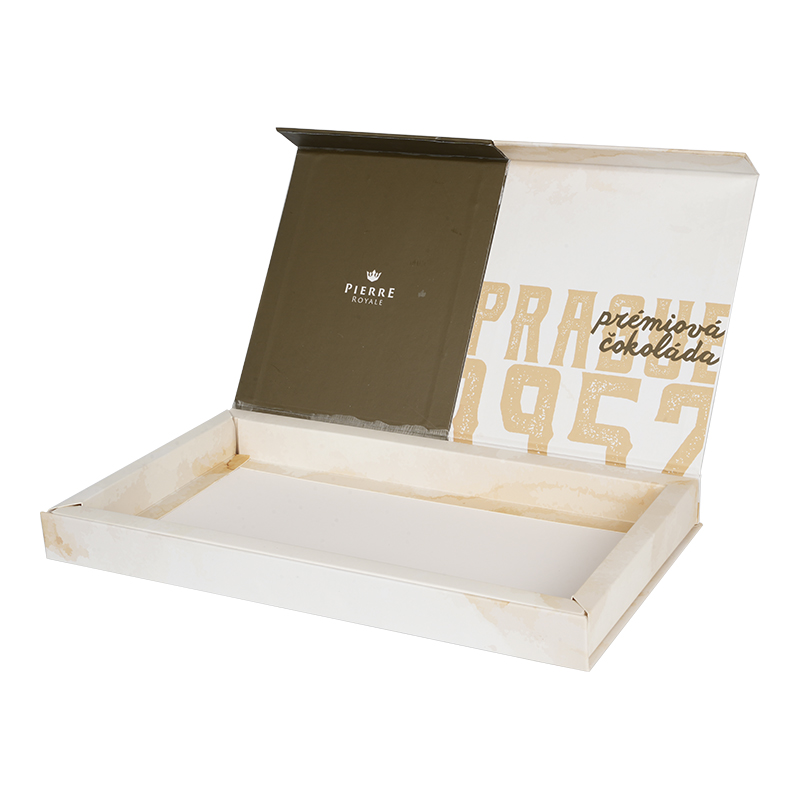 Custom Art Illustration Flip-Top Chocolate Gift Box