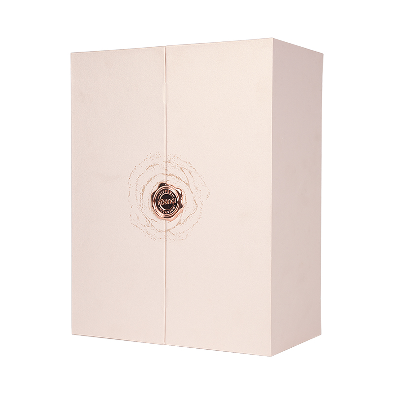Pink Magnetic Double Door Gift Box for Custom Gifts