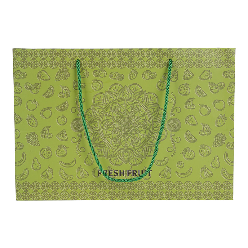 Custom Printed Handle Paper Bag for Gifts and Party Favors