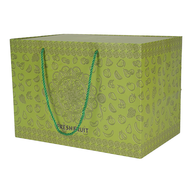 Custom Printed Handle Paper Bag for Gifts and Party Favors